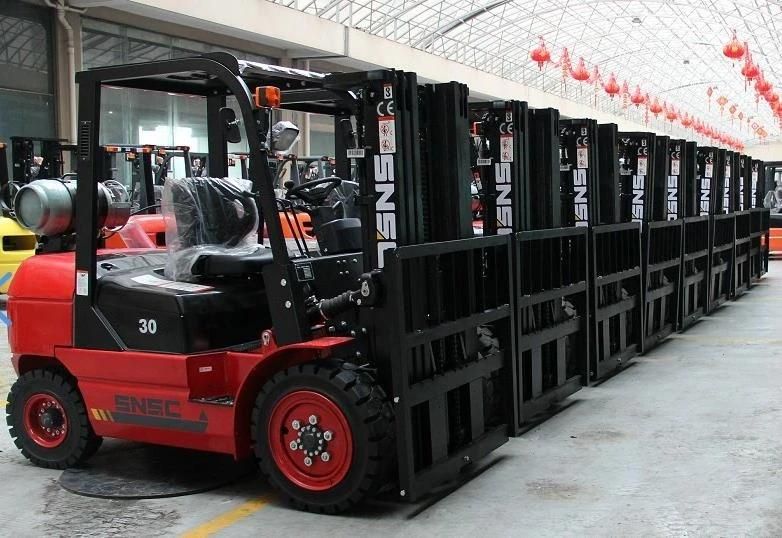Forklift 3ton 3.5ton Diesel Forklift with Positioner and Side Shifter