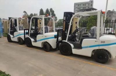 China Hifoune Factory High Quality Japanese Engine Mini 2.5ton Diesel Forklift