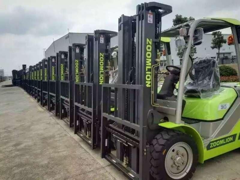 Zoomlion Counterbalance 3.5 Ton Diesel Forklift Fd35z Fd35h Internal Combustion Logistics Machine