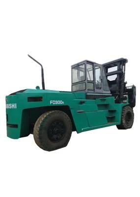 Japan Brand Pallet Lifting Tools Used Mitsubishi 15ton Diesel Forklift Truck