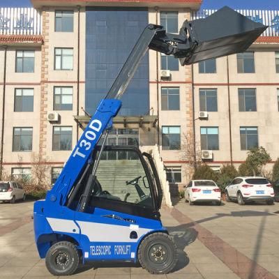 Welift, Telescopic Forklift 3 Ton Telehandler Farm and Agriculture From Factory Manufacturer All Terrain Forklift Wheel Loader