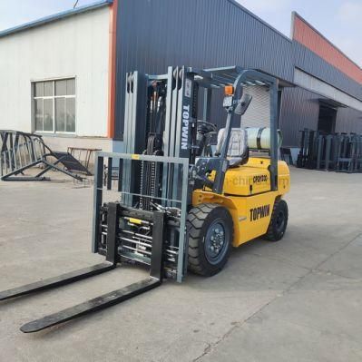 LPG Gasoline Dual Fuel Forklift Diesel 2.5ton Fork Lift