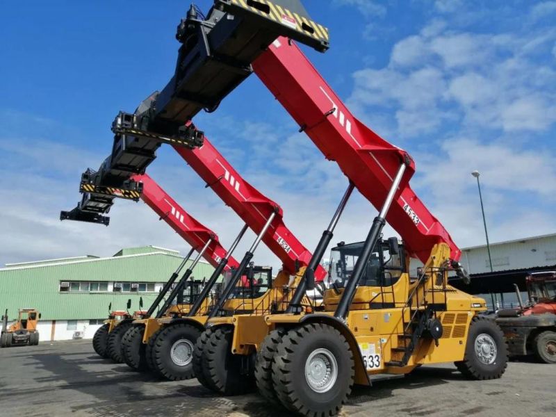 Port Machine 45 Ton Hydraulic Container Reach Stacker Srsc45h for Sale