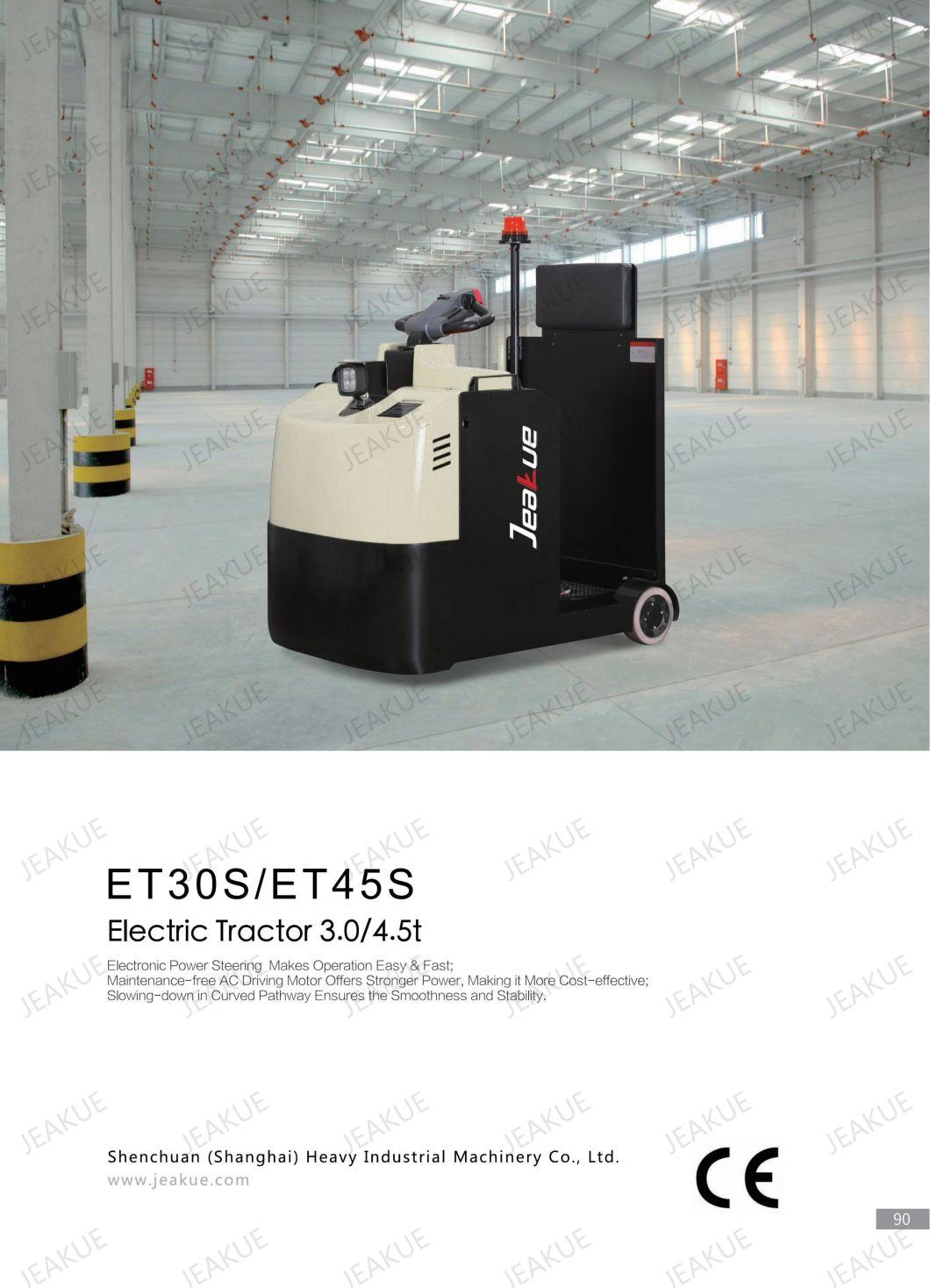 3000 Kg 4500 Kg Standing Type Electric Tow Tractor