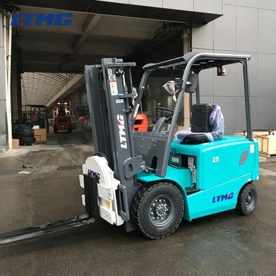 2019 Small-Size 2.5 Ton Electric Forklift with Customized Attachment and Charger