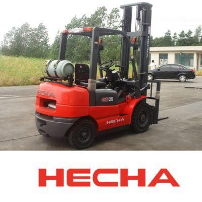Hecha Forklift Gasoline&LPG Forklift with Nissan Engine