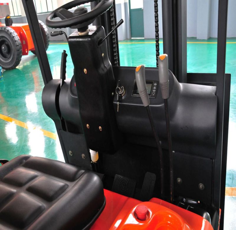 Small Electric Forklift PARA Bajar Contenedores