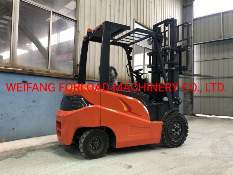 Forload Brand 2.5tons Small Electric Forklift, 2500kgs 3000kgs Battery Forklift Truck, Electric Lifting Machine