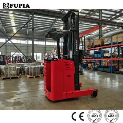 Factory Wholesale Forklift Reach Truck 3300lbs 1.5 Tonnes Battery Reach Truck for Sale