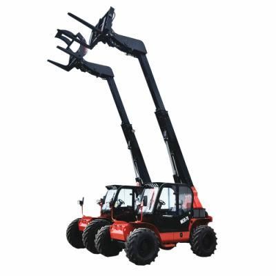 Multifunctional 3 Ton 7m Mini Telescopic Boom Loader Forklift M630-70 Telescopic Handler China Compacted Telehandler with Various Attachments