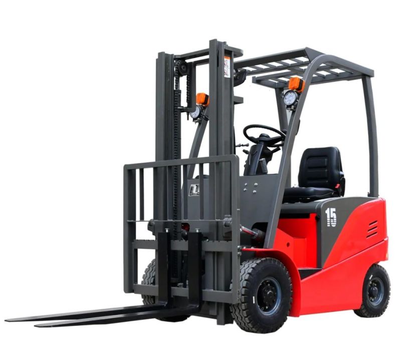 1.5-3.0 Ton Electric Forklift Truck with Curtis Controller Battery Forklift