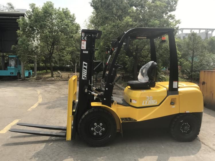 Ltmg 3ton Diesel Forklift with Optional Engine and Side Shifter