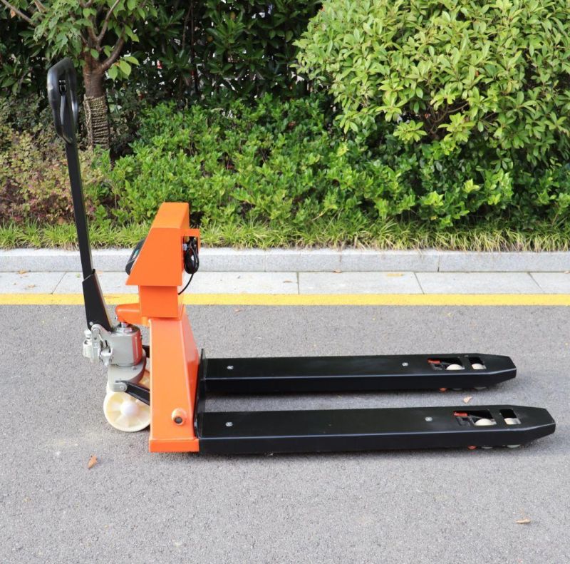 Loading Capacity 2 Ton Material Weighting Equipment Pallet Truck with Scale