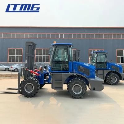 Ltmg 3ton 3.5ton 4 Ton Forklift Offroad 5ton 6ton 7ton 10ton 12ton Rough Terrain Forklift in Malaysia