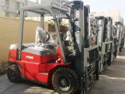 Isuzu Engine 2500kg Diesel Forklift Truck