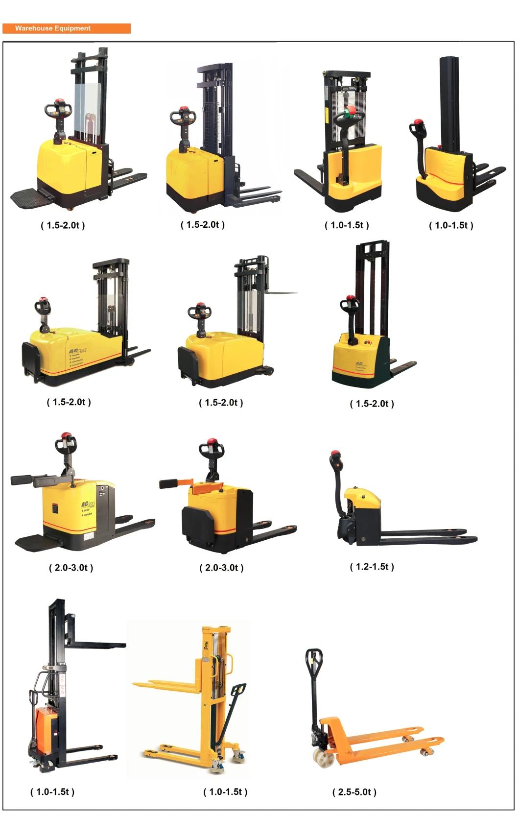 Vsm 1500kgs Electric Stacker, 1.5t Stacker, Lift 1600mm-5000mm Stacker