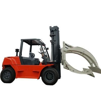 5tons Diesel Forklift with Paper Roll Clmap