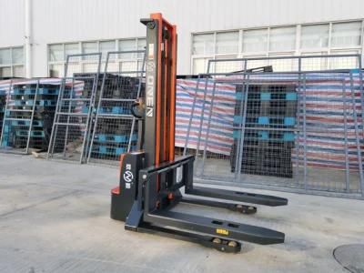 Customization China Factory Full Electric Stacker Forklift ISO9001, CE, Rosh