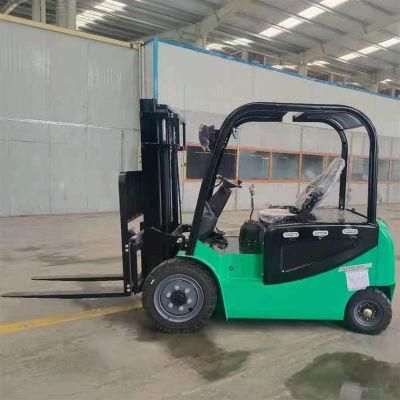 3 Ton Electric Forklift Four Wheels Counterbalanced Hydraulic Forklift Truck