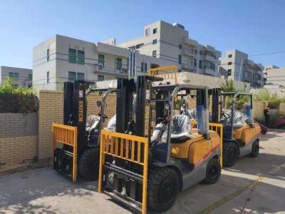 Hydraulic Transmisson 3500kg Mini Diesel Forklift by Unitcm Manufacturer