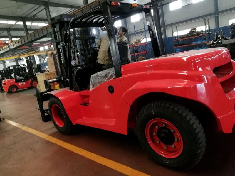 Big Internal Combustion Diesel Forklift 8-10t with Optional