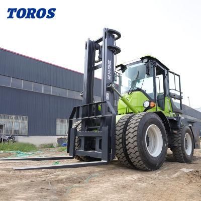 Engineering Machinery Elite 4 Wd 3.5 Tonne Rough Terrain Forklift High Ground Clearance Forklift