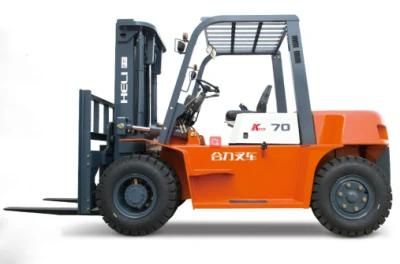 Heli Forklift Cpcd50 Cpcd60 Cpcd70 5t 6t 7t Diesel Forklift Trcuk Price