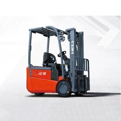 Heli Electric 3 Wheel Forklift with Li-Battery &amp; CE