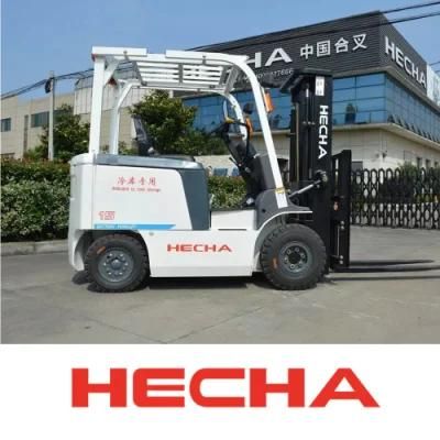 2000kg 2.0ton Capacity Heavy Duty Hydraulic Electric Lifting Forklift Truck with Full-AC Motor