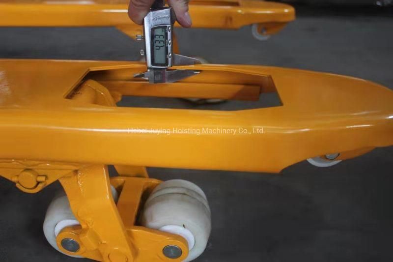 2.5t Manual Hydraulic Forklift Hand Pallet Lift Truck