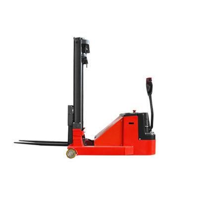 900kg Mini Battery Powered Electric Double Pallet Stacker