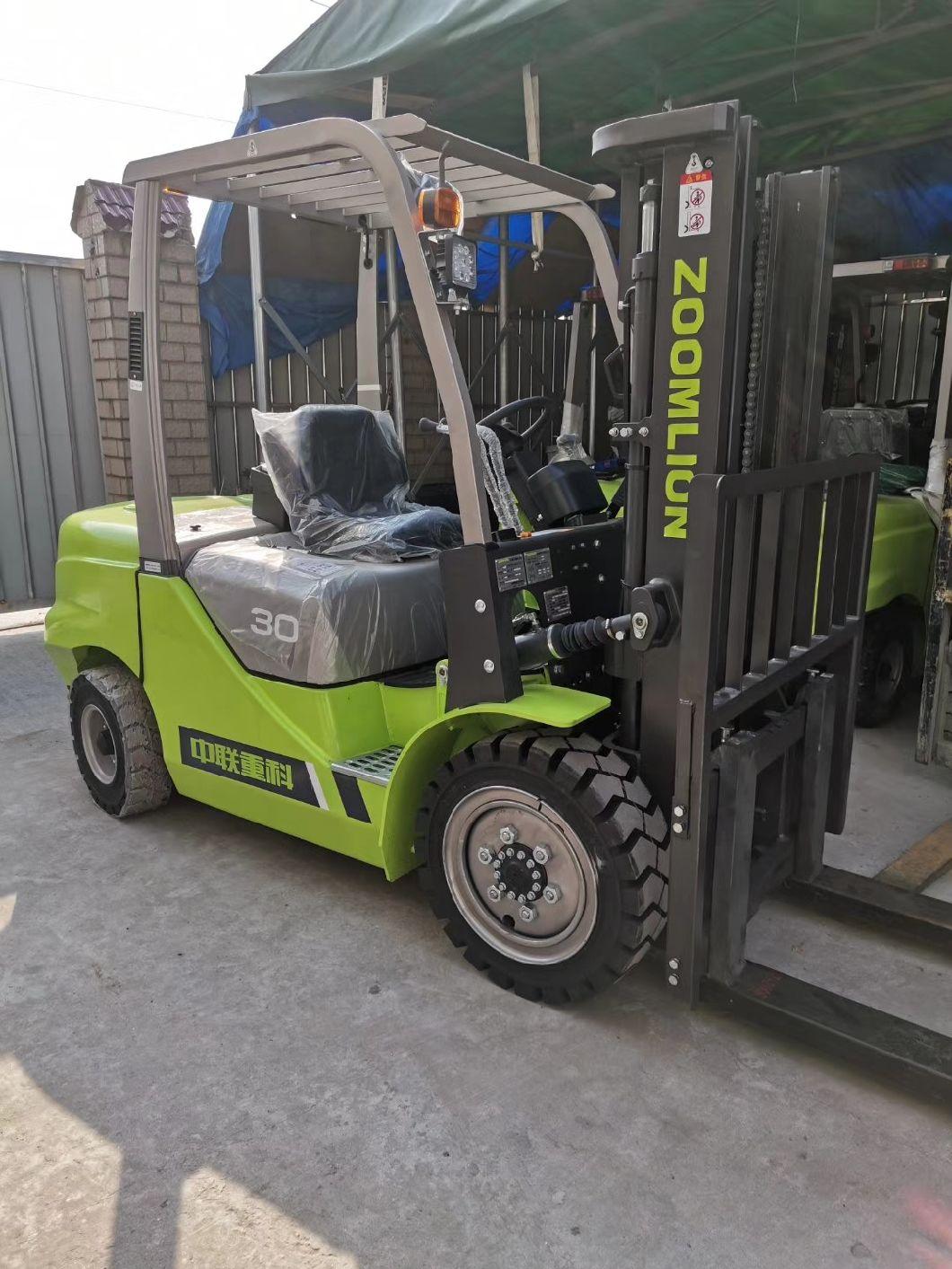 Zoomlion Official Manufacturer 4 Ton Diesel Forklift Logistics Machine Fd40 with Mechanical or Pilot Control in Stock
