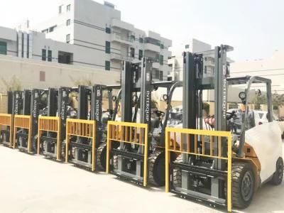 2.5 Ton Optional Attachment Counterbalance Diesel Forklift with Automatic Transmission