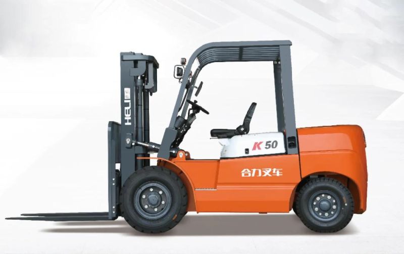China Cheap Price Heli Forklift 4t 5t Forklift Truck Price in Port