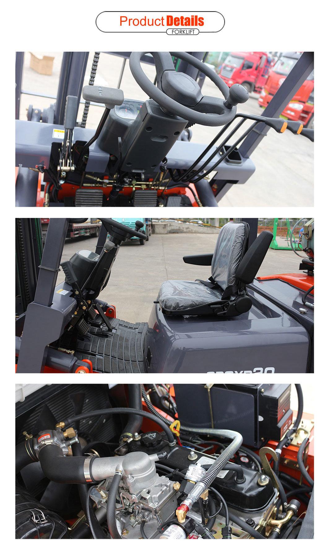 Hot sale Chinese 2ton LPG/GASOLINE forklift  with cheap price