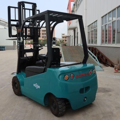 Energy Saving Safety 2000-3500kg Four Wheel Countbalance Electric Forklift Truck