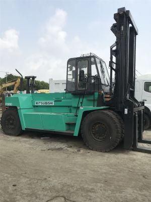 Japanese Brand Loaders Pallet Second-Hand Diesel Forklift Truck Mitsubishi 30ton