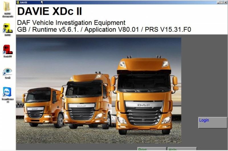 Daf Vci Lite Professional Diagnose and Programming Tool for Daf