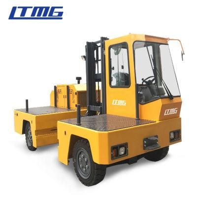 China Diesel Side Loader Forklift 3ton 3000kg Side Loading Forklift with Optional Mast Height