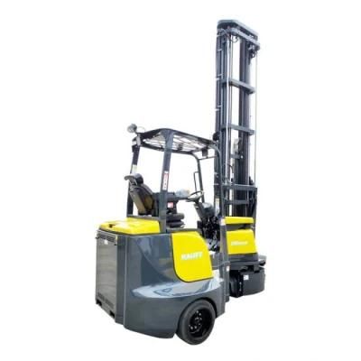 CE Approved 3000kg Electric Forklift Narrow Aisle Forklift Articulated Forklift