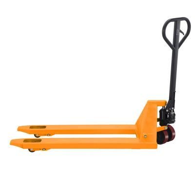 Material Handling Equipments 3ton Hand Hydraulic Pallet Jacks with PU / Nylon / Rubber Wheel