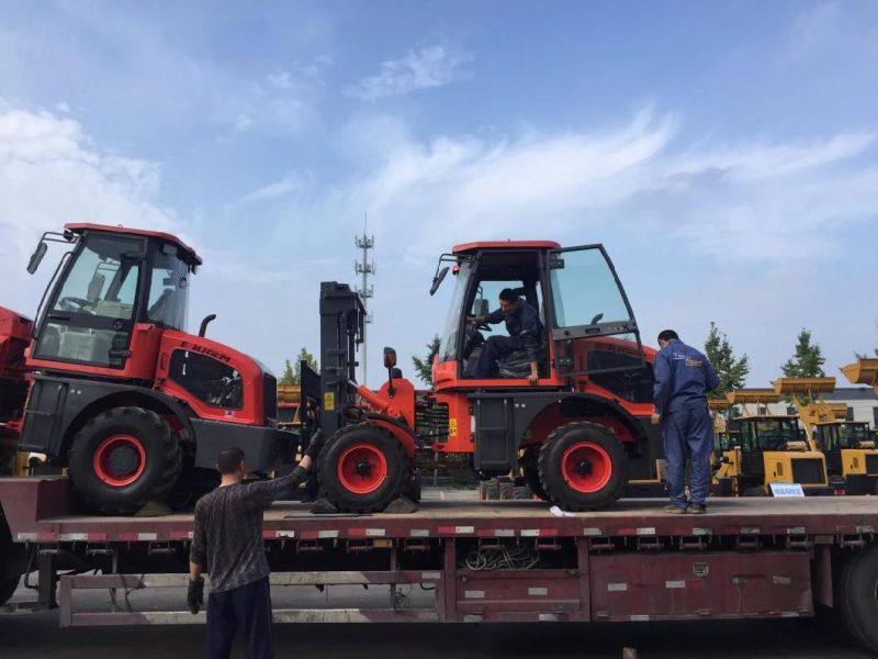 3 Ton Terrain Forklift with Xinchai Engine in Europe