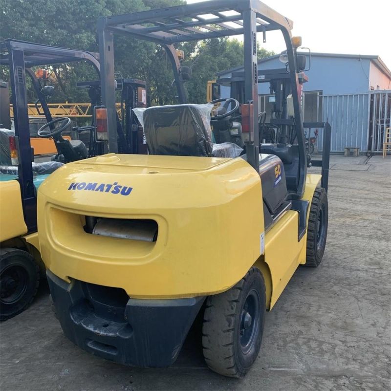 Used Komatsu Japan Engine 3 Ton 6 Ton 7 Ton 8ton 9ton 10ton Fd50 Fd80 Cpcd80 Diesel Heavy Duty Forklift