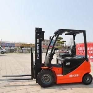 Four Wheels 3.5ton Battery Operation Electric Forklift