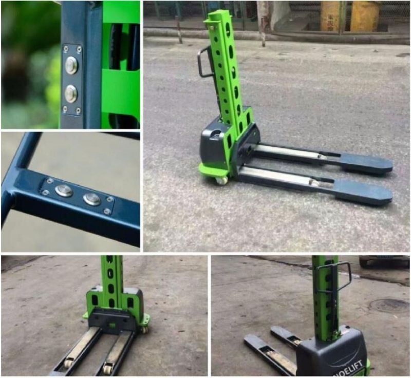 500kg Electric Self Lift Pallet Stacker