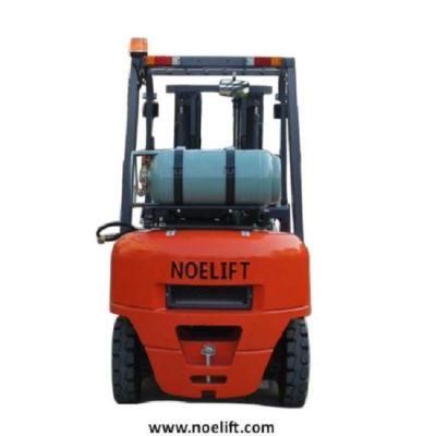 Air Conditioner Optional Ce Forklift Truck 4000kgs LPG Gas Fork Lift Forklifts with 6m Lift Height