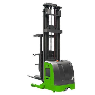 1500kg 1.5ton Max Lift Height 9m Electric High Level Order Picker Truck with AC Motor