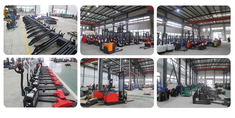 3000mm Ltmg China 2000kg 1.5 Ton Montacarga Rough Terrain Pallet Electric Forklift Stacker