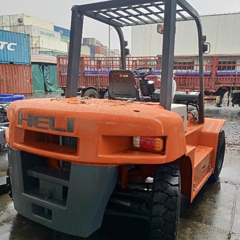 Anhui Heli Forklift Diesel Forklift Cpcd70 7 Ton