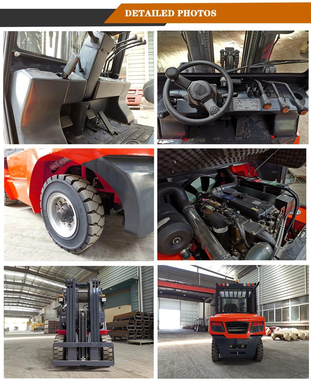 China Forklift Manufacturer Shantui Forklift 4.5 Ton Diesel Forklift Truck with Japanese Engine